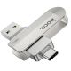USB накопитель Type-C/ USB3.0 128GB Hoco UD10 Wise стальной