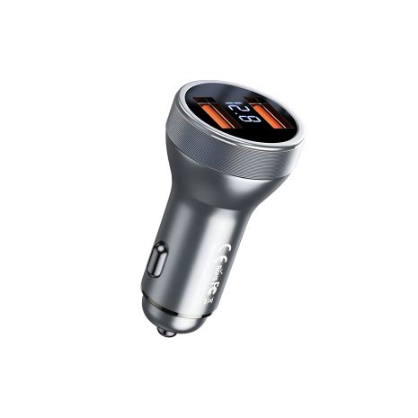 Зарядное устройство для авто Remax RCC325 45W QC3.0 серый