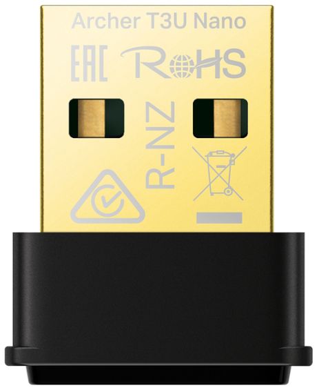 Адаптер USB WiFi TP-Link Archer T3U Nano AC1300, 400mbps, 867mbps, 2.4GHz, 5GHz, MU-MIMO, UA UCRF Адаптер USB WiFi TP-Link Archer T3U Nano AC1300, 400mbps, 867mbps, 2.4GHz, 5GHz, MU-MIMO, UA UCRF