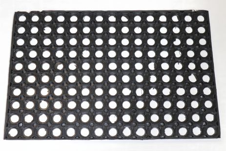 Гумовий вхідний килимок соти 40x60 см К-23/sale Уцінка Гумовий вхідний килимок соти 40x60 см К-23/sale Уцінка