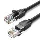 Кабель Vention Cat.6 1000Mbps(1Gbps) UTP Patch Cable 2M Black (IBEBH)