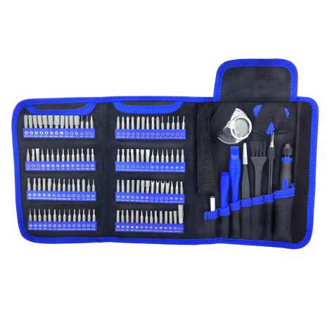 Набір інструментів Kaisi K-9126 (рукоятка, 112 біт, подовжувачі, пінцет, пензлик)