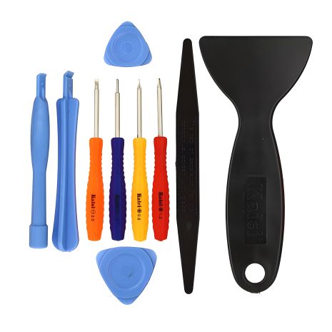 Інструментів набір Kaisi 1202 (викрутки: +1.2, -2.0, *0.8, *1.2, шпателек, 3 лопатки, 2 медіатори) Інструментів набір Kaisi 1202 (викрутки: +1.2, -2.0, *0.8, *1.2, шпателек, 3 лопатки, 2 медіатори)