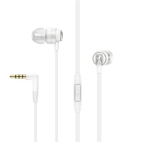 Навушники Sennheiser CX 300S з басами, 3,5 мм, музика, стереогарнітура HIFI для iPhone, Android Білі Навушники Sennheiser CX 300S з басами, 3,5 мм, музика, стереогарнітура HIFI для iPhone, Android Білі