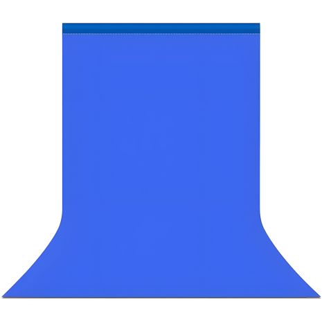 Синий тканевый фон Puluz PU5206 3х6 м