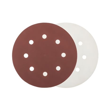 Коло шліфувальне на липучці 125 мм/8 отв P320 набір 5 шт від MASTERTOOL 08-2532-H Коло шліфувальне на липучці 125 мм/8 отв P320 набір 5 шт від MASTERTOOL 08-2532-H