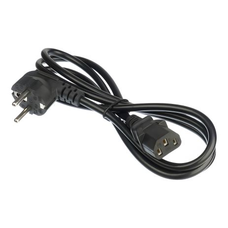 Живильний кабель С12 для комп'ютера 1.5m чорний без упаковки Живильний кабель С12 для комп'ютера 1.5m чорний без упаковки