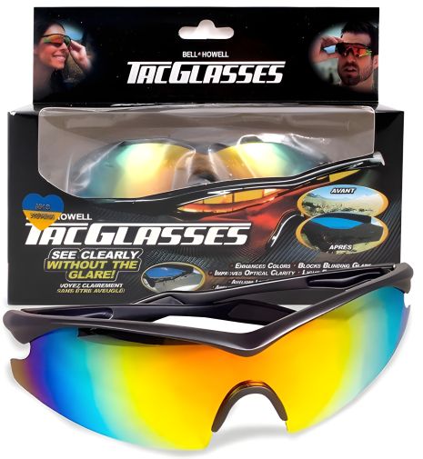Окуляри сонцезахисні антивідблискові Tac Glasses Sport дзеркальні PolarVision