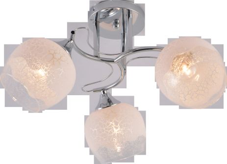 Стельова люстра IS XA1633-3 CR на 3 плафони