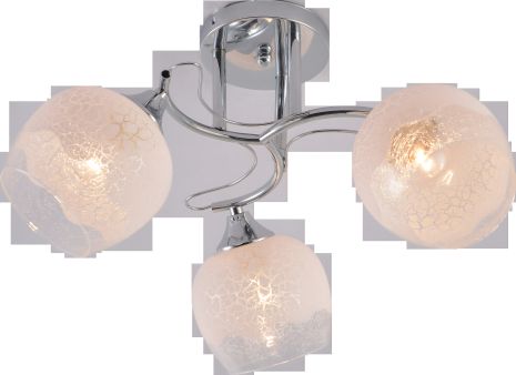 Стельова люстра IS XA1633-3 CR на 3 плафони