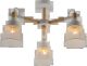 Люстра декоративная INTEREES IS XA1557-3 WH+WOOD Люстра декоративная INTEREES IS XA1557-3 WH+WOOD