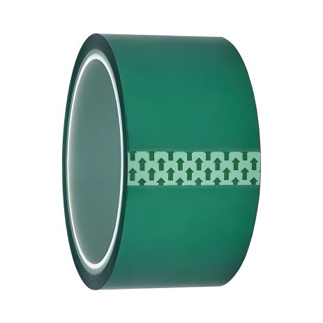 Зеленый термостойкий скотч каптоновый 50 мм (макс t 250 гр)