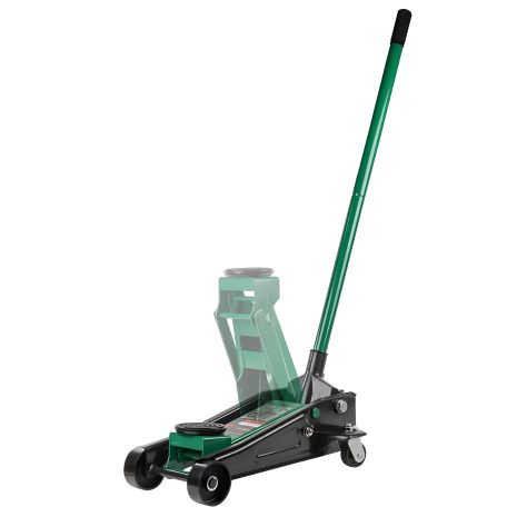 ROCKFORCE RF-T830025 Домкрат гідравлічний підкатний 3т (h min 145мм, h max 475мм) з гумовою накладкою