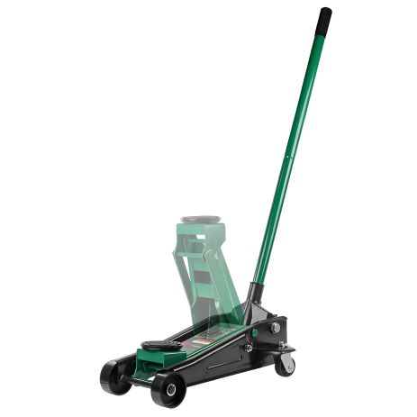 ROCKFORCE RF-T830025 Домкрат гідравлічний підкатний 3т (h min 145мм, h max 475мм) з гумовою накладкою