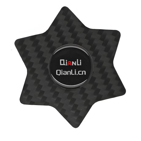 Пластикова карта QianLi Carbon Fiber E, шестикутна зірка, для розбирання