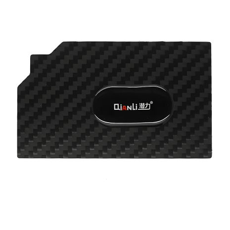 Пластикова карта QianLi з вуглецевим волокном для зміцнення кутів Пластикова карта QianLi з вуглецевим волокном для зміцнення кутів