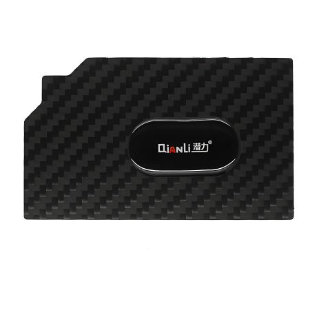 Карта пластиковая QianLi Carbon Fiber Reinforced Corner Style (90 x 54 x 0.23 мм) Карта пластиковая QianLi Carbon Fiber Reinforced Corner Style (90 x 54 x 0.23 мм)