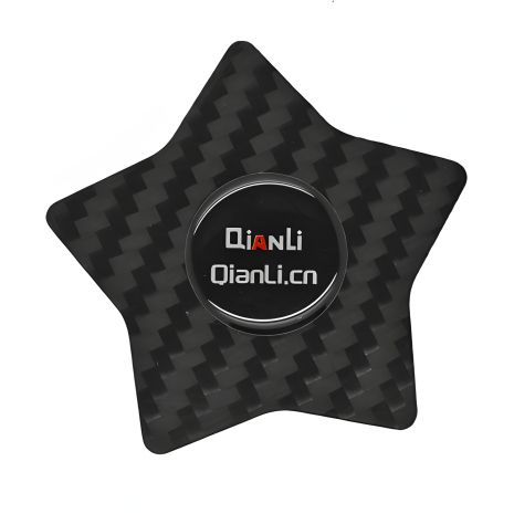 Карта пластиковая QianLi Carbon Fiber D, звезда пятиугольная, для разборки