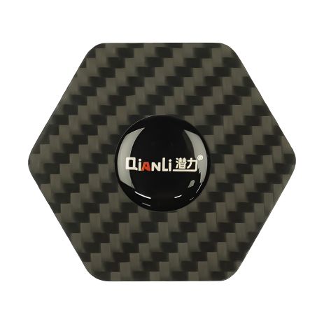 QianLi Carbon Fiber B пластиковая карта для разбора, шестиугольник QianLi Carbon Fiber B пластиковая карта для разбора, шестиугольник