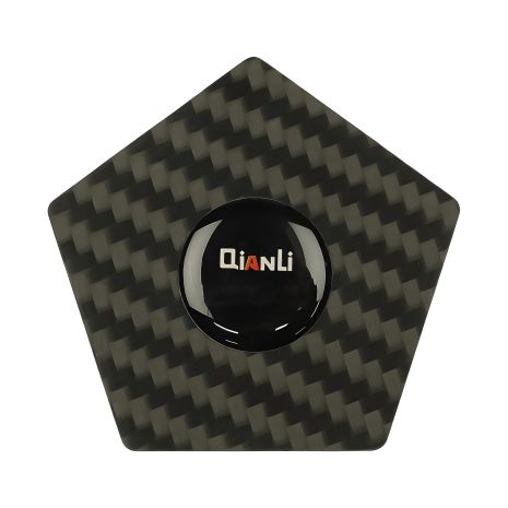 QianLi Carbon Fiber A пластиковая карта для разбора, пятиугольник