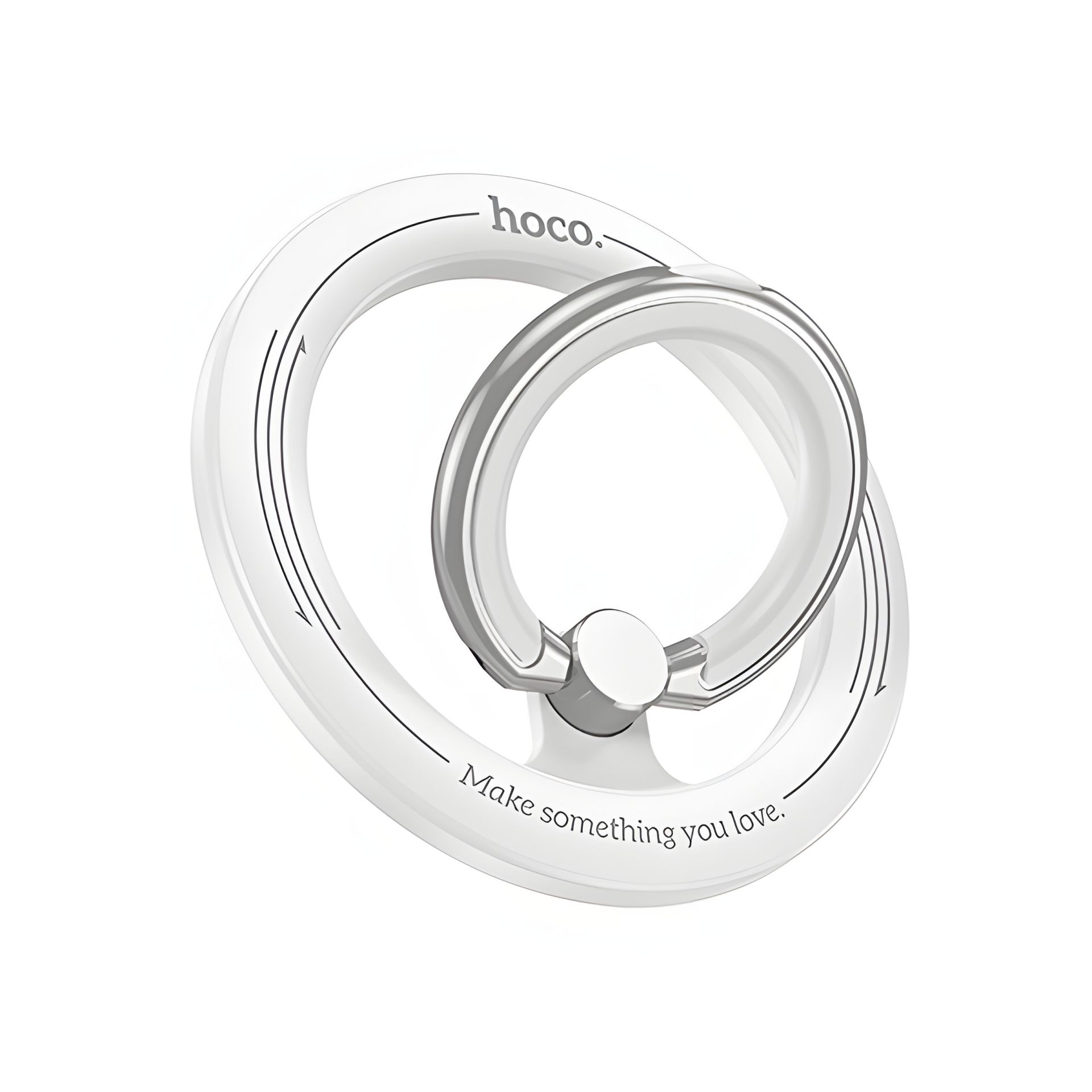 Тримач Hoco GH1 магнітний white Тримач Hoco GH1 магнітний white