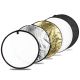 Отражатель для фото Ручной Круглый Puluz PU5112 80 см 5 Цветов золотой/серебряный/белый/черный/прозрачный Отражатель для фото Ручной Круглый Puluz PU5112 80 см 5 Цветов золотой/серебряный/белый/черный/прозрачный