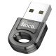 Hoco UA28 USB to Bluetooth 5.1 адаптер перехідник прозорий чорний