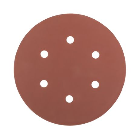 Шліфувальне коло MASTERTOOL 08-2010-H на липучці 225 мм/6 отв P100, набір 5 шт