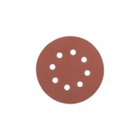 Шліфувальне коло на липучці 125 мм/8 отв P100 набір 5 шт, MASTERTOOL 08-2510-H