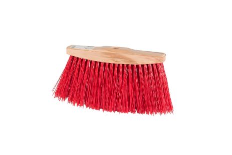 Плоская метла MIDI с деревянной колодкой 250х42х159/125 мм без ручки MASTERTOOL 14-6350