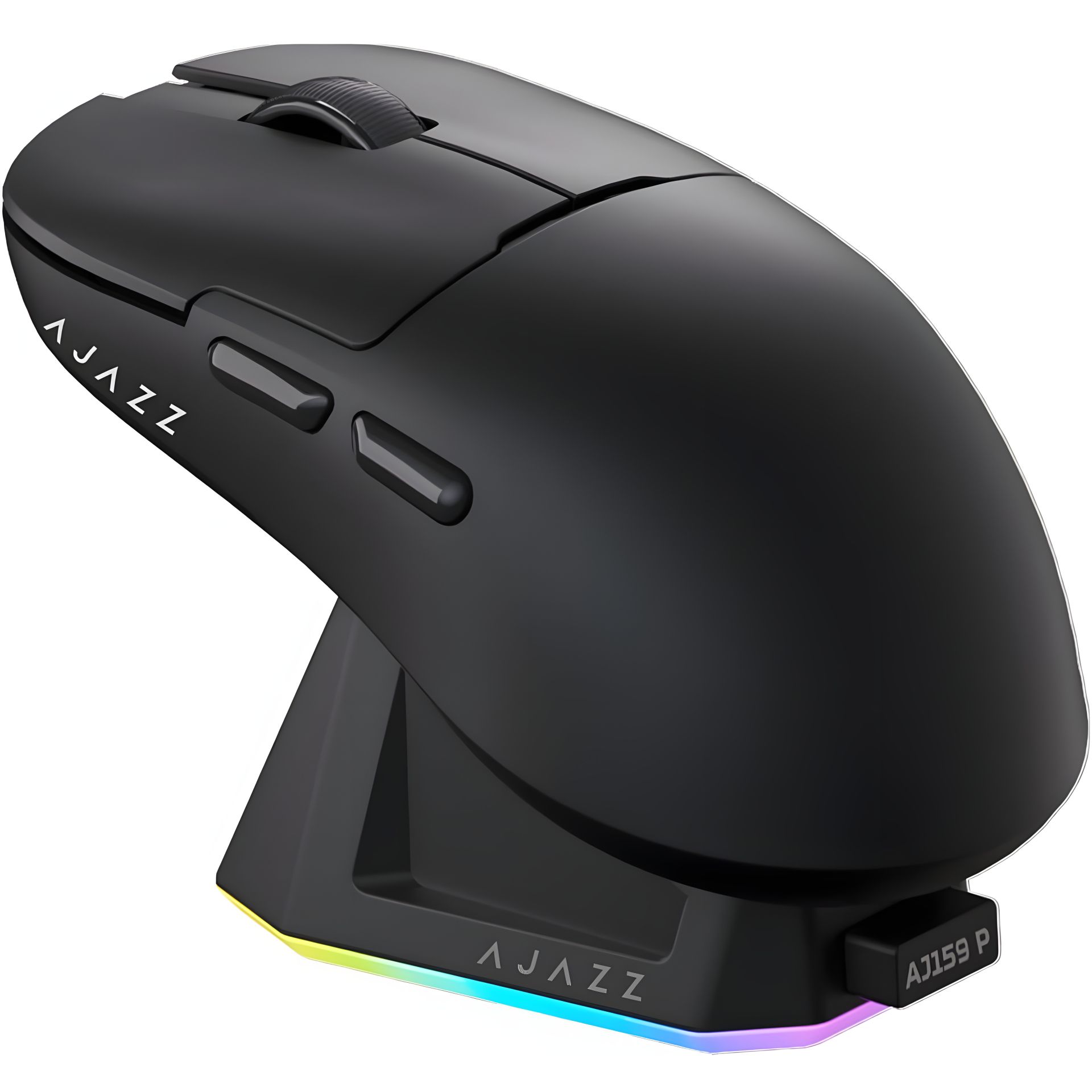 Ajazz AJ159P PAW3395 Магнітна бездротова легка миша 2.4G 26000 DPI RGB Чорна Ajazz AJ159P PAW3395 Магнітна бездротова легка миша 2.4G 26000 DPI RGB Чорна