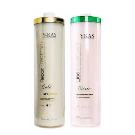 YKAS Citric Набір для випрямлення волосся 1000/1000