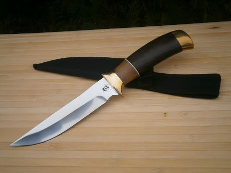 Мисливський ніж Wolf Gold Н-783-ВМ в чохлі 27 см Мисливський ніж Wolf Gold Н-783-ВМ в чохлі 27 см