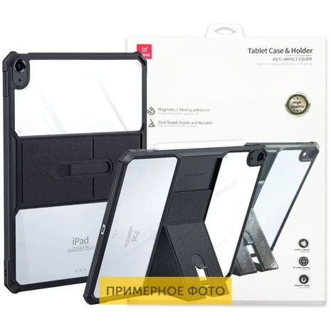 TPU+PC чехол Xundd Stand c усиленными углами для Samsung Galaxy Tab S10+ / S9+ (12.4") Черный