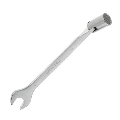 Рожково-накидний ключ 19 мм, шарнірний INTERTOOL XT-1419 Рожково-накидний ключ 19 мм, шарнірний INTERTOOL XT-1419