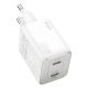 Сетевое зарядное устройство Hoco N42 2xType-C PD 45W white Сетевое зарядное устройство Hoco N42 2xType-C PD 45W white