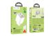 Мережевий зарядний пристрій Hoco N42 2 Type-C PD 45W white + кабель Type-C to Lightning
