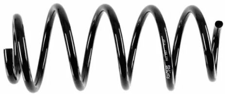 Пружина підвіски SKODA YETI, VW TOURAN, VW GOLF, SACHS (993057)