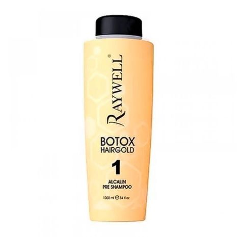 Шампунь глубокого очищения Raywell Botеx Hairgold Alcalin Pre Shampoo, 1000 мл