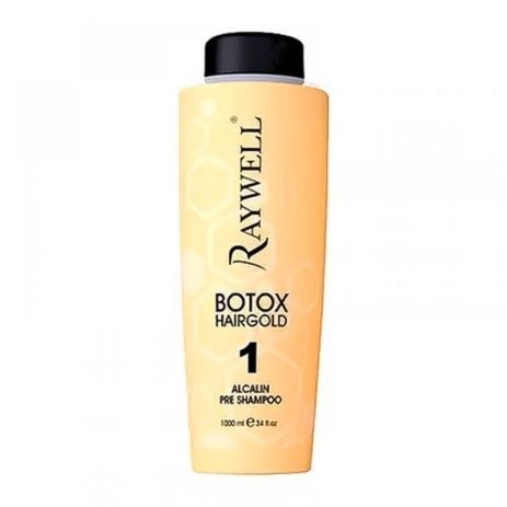 Шампунь глубокой очистки Raywell Botex Hairgold Alcalin Pre Shampoo, 1000 мл