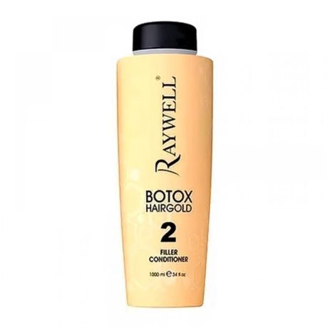 Філлер-кондиціонер Raywell Botox Hairgold Filler Conditioner для відновлення та об'єму волосся, 1000 мл