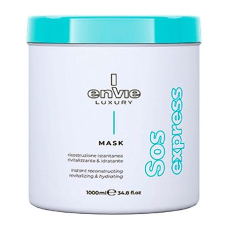 Aминoкислoтнaя маска Envie Luxury Sos Mask для мгновенного восстановления волос, 1000 мл