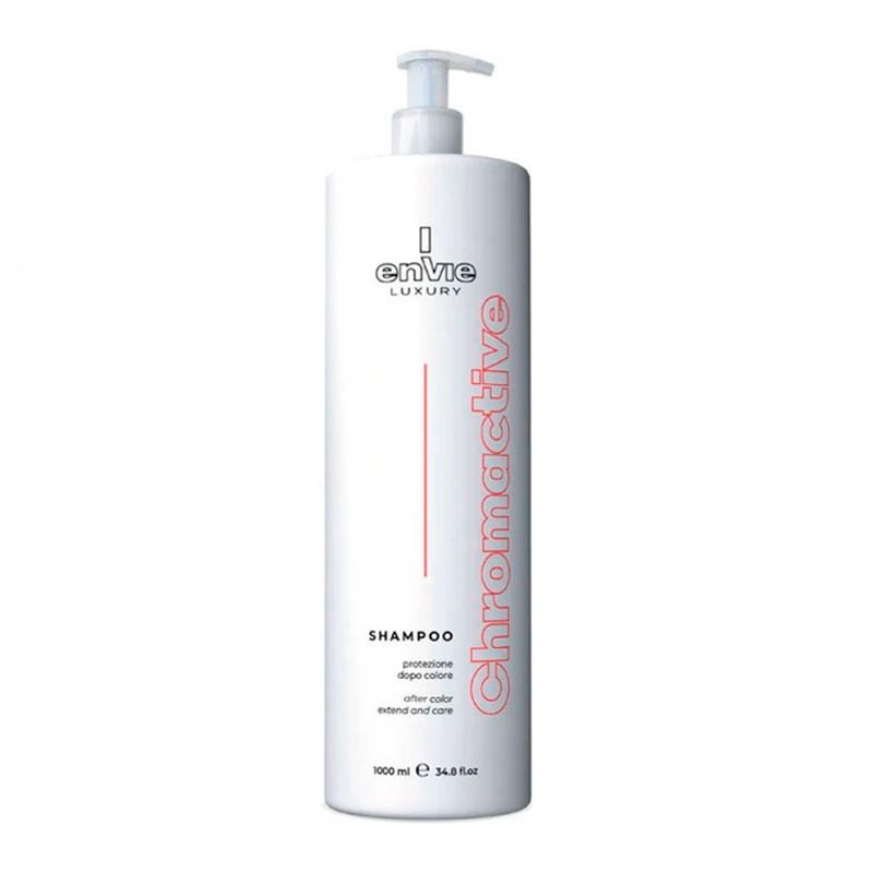 Шампунь Envie Chromactive Color Protector Shampoo для захисту кольору фарбованого волосся з екстрактом гранату, 1000 мл Шампунь Envie Chromactive Color Protector Shampoo для захисту кольору фарбованого волосся з екстрактом гранату, 1000 мл