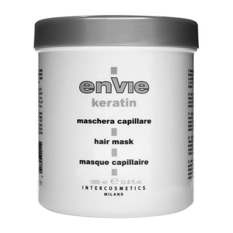 Капиллярная маска Envie Luxury Keratin Mask с кератином для поврежденных волос, 1000 мл