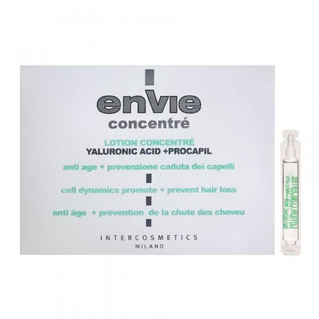 Ампулы для интенсивного роста волос Envie Hyaluronic Lotion, 10 мл