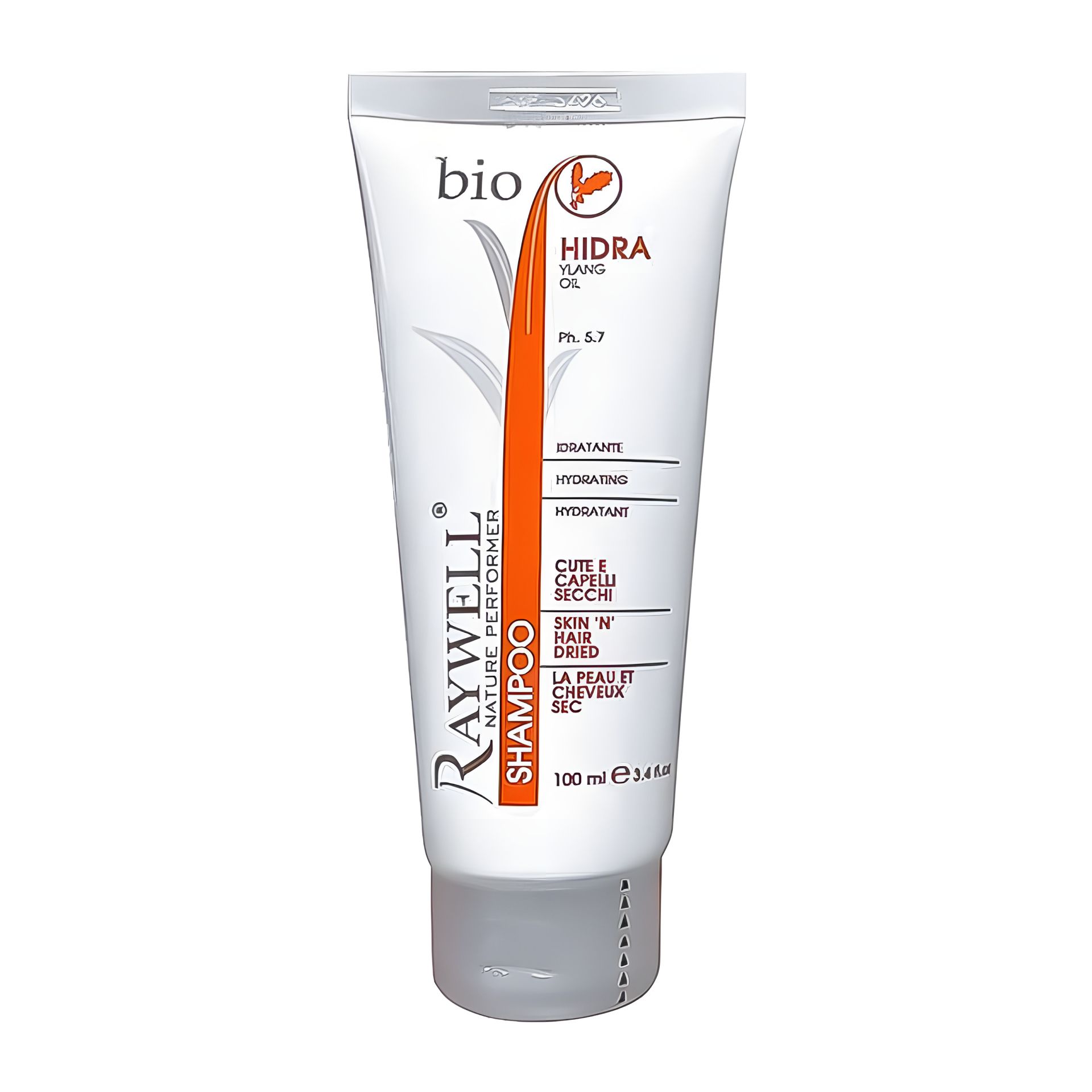 Шампунь Raywell Bio Hidra увлажняющий для кожи головы и волос с маслом иланг-иланга, 100 мл (заводская) Шампунь Raywell Bio Hidra увлажняющий для кожи головы и волос с маслом иланг-иланга, 100 мл (заводская)