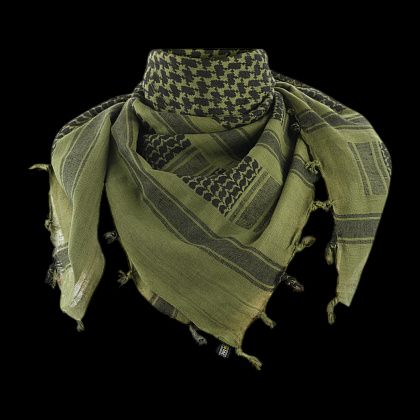 Arafat Shamag Tactic Olive-Black 100% хлопок 105x105 см.