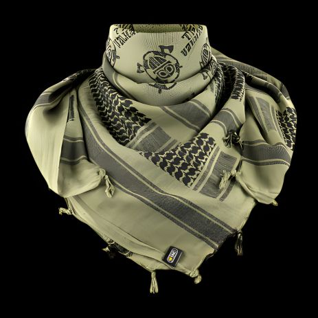Арафатка шемаг "Вікінг" оливково-чорна 100% бавовна 105х105 см Арафатка шемаг "Вікінг" оливково-чорна 100% бавовна 105х105 см