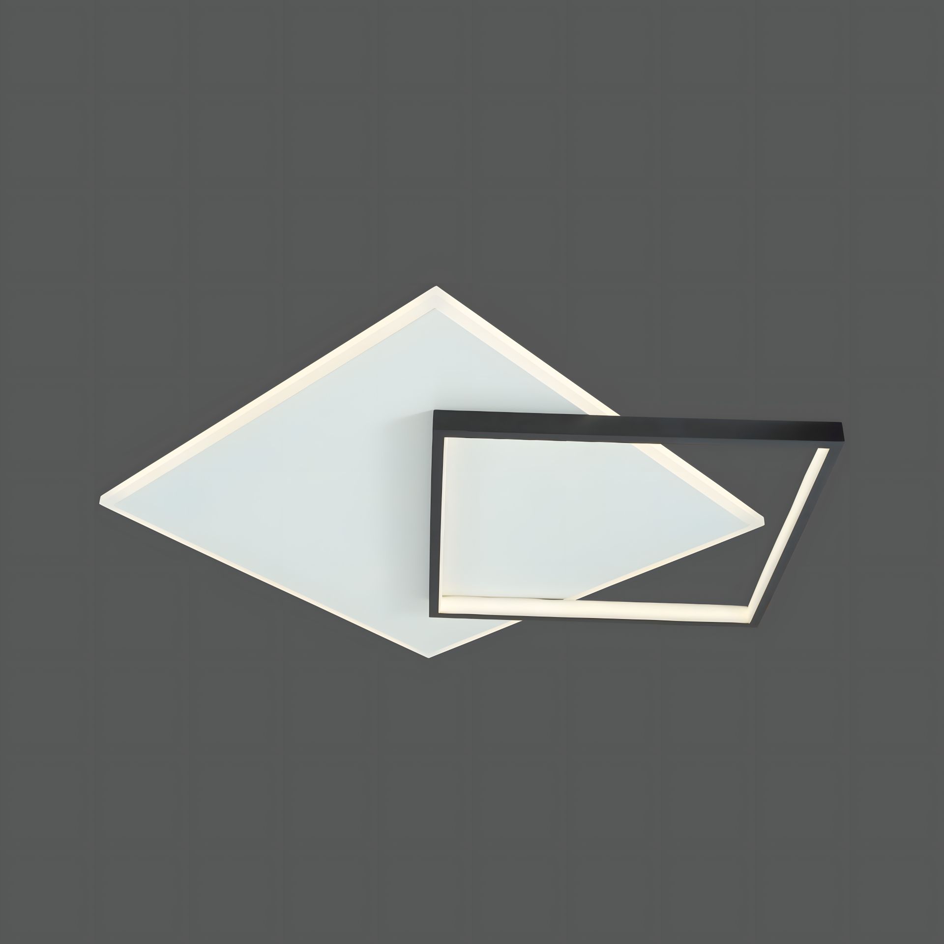 Светодиодная акриловая люстра VALESO 2023226 WT+BK Светодиодная акриловая люстра VALESO 2023226 WT+BK