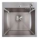 Кухонна мийка Valeso 45*45 Handmade нержавійка (сифон крулий 3,0/0,8) Кухонна мийка Valeso 45*45 Handmade нержавійка (сифон крулий 3,0/0,8)